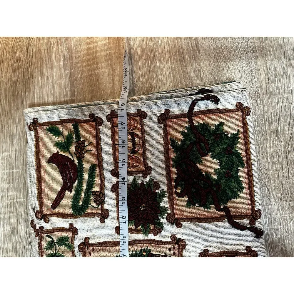 Christmas Holiday‎ Table Mats Lot of 5 Red